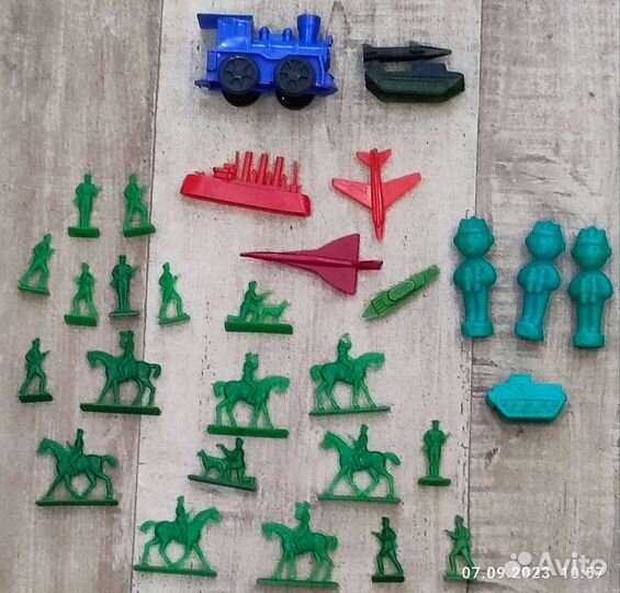 Солдатики пластмассовые СССР