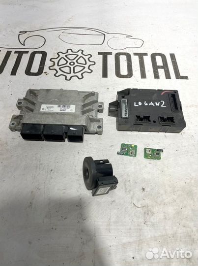 Блок управления двс (комплект) Renault Logan 2