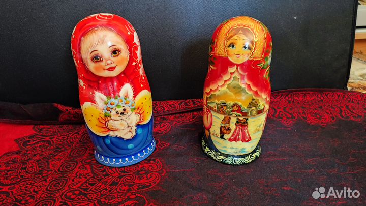 Матрёшки пятикукольные