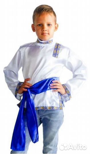 Русская народная рубашка для мальчика