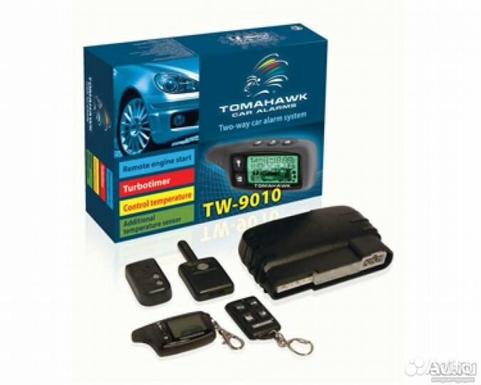 Автосигнализация Tomahawk TW-9010 с автопрогревом