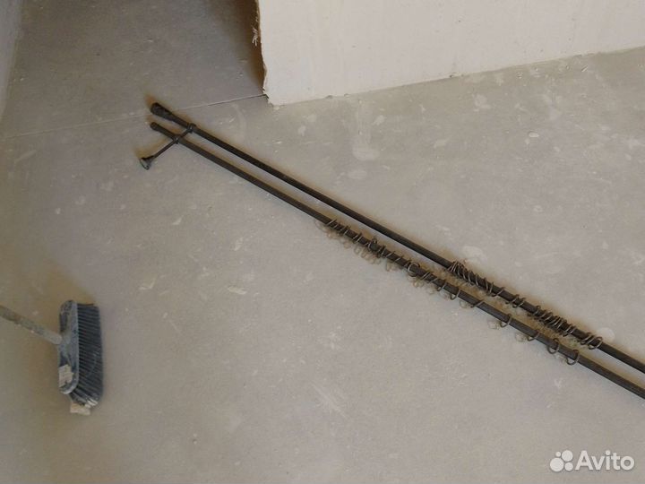 Багетка гардина, метал