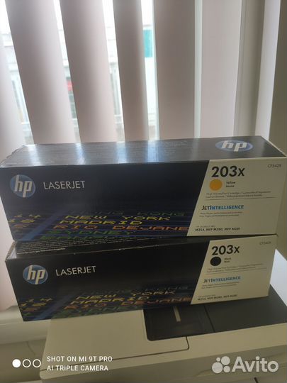 Картридж для принтера hp cf542x оригинал