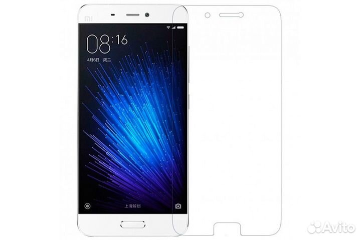 Защитное стекло на Xiaomi Mi 5s (прозрачное)