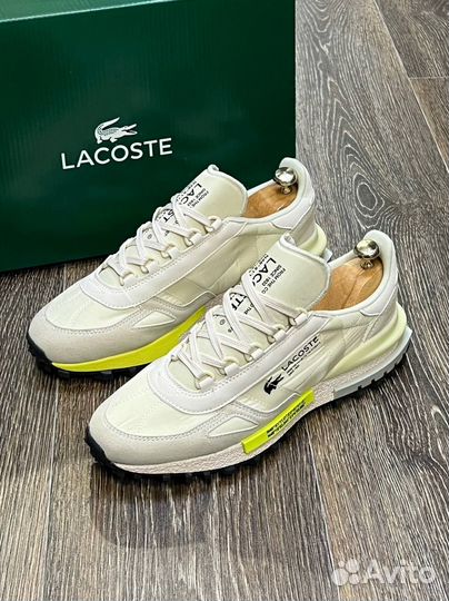 Мужские Кроссовки Lacoste Yellow 41-45