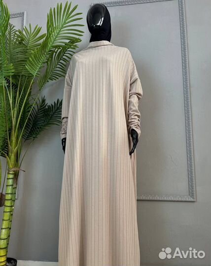 Платье рубчик