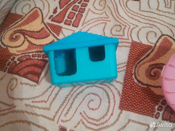 Домик и колесо для грызунов