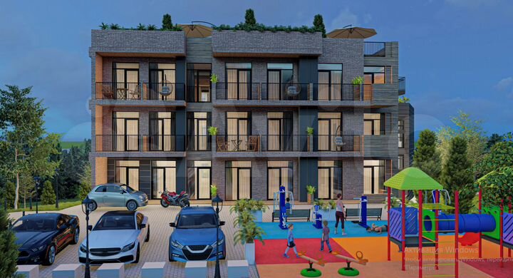 2-к. квартира, 55,5 м² (Грузия)