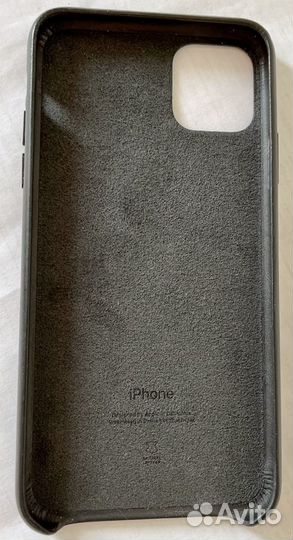 Чехол для iPhone 11 pro max (оригинальный кожаный)