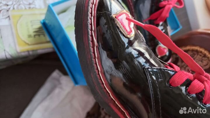 Ботинки детские лакированные