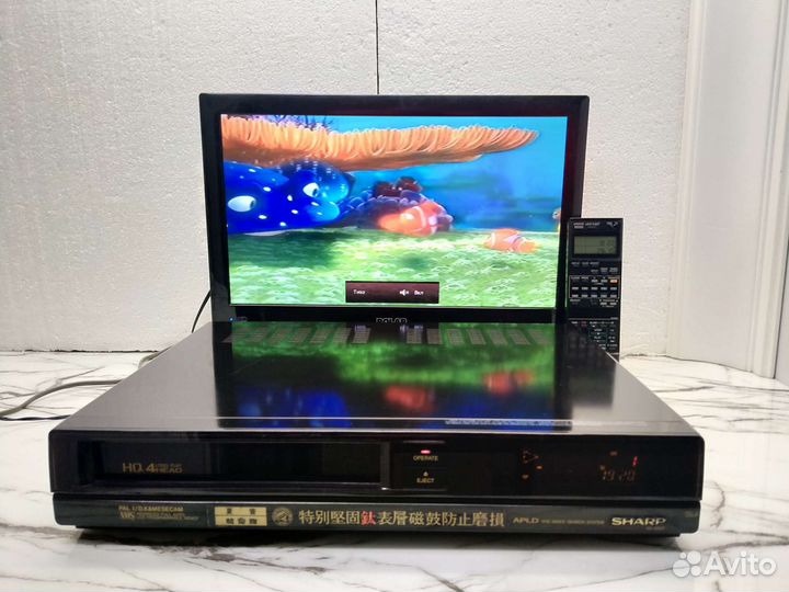 Видеомагнитофон Sharp VC-A507D Titanium Япония