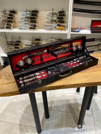 Набор приборов для барбекю наб.87.83