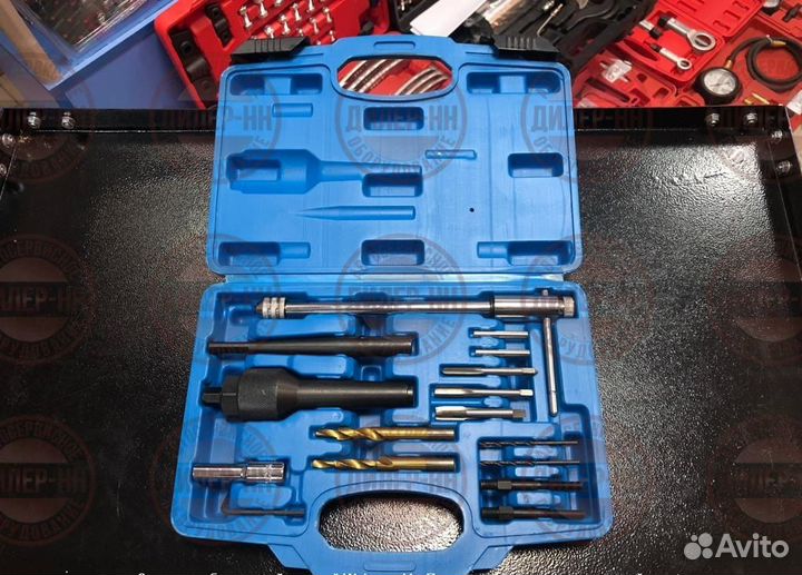 Набор для извлечения сломанных свечей зажигания