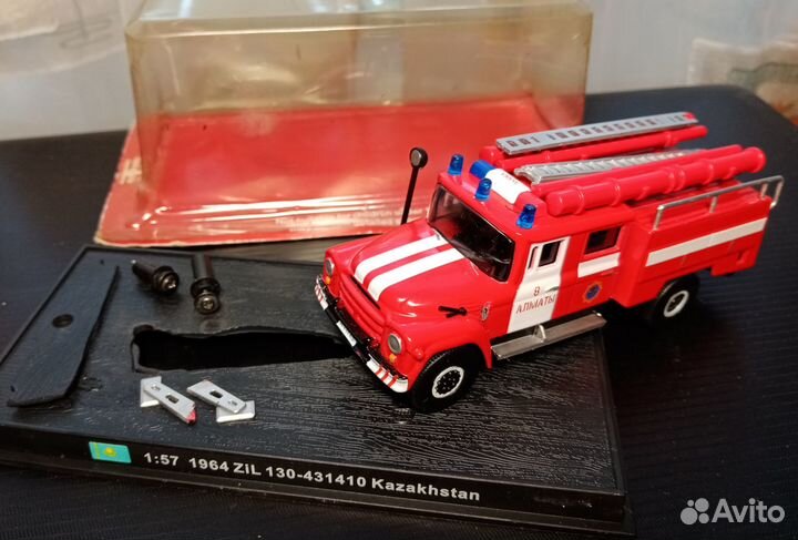 Del Prado ЗИЛ 130 1/57 пожарный