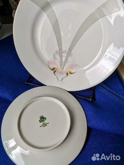 Тарелки сервиз Jlmenau Ильменау гдр 1973 - 1977 г