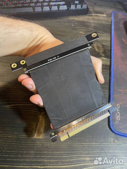 Удлинитель для видеокарты райзер 16х16 PCI-e 3.0