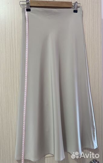 Юбка атласная