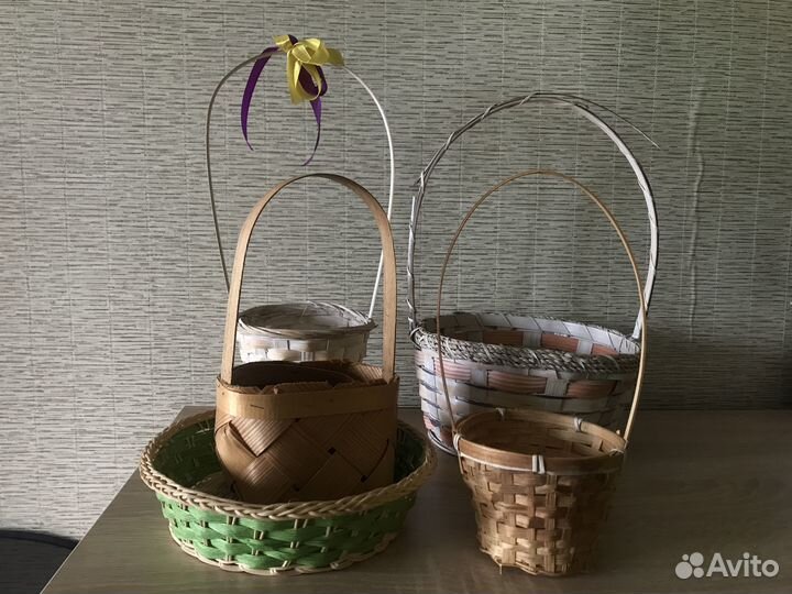 Плетёные корзинки