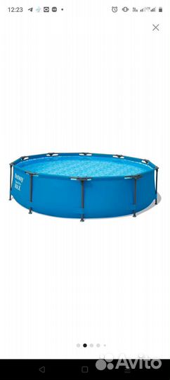 Каркасный бассейн бу