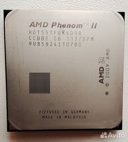 Процессор AMD Phenom II X6 1055T Сокет AM3
