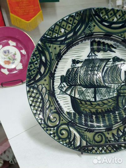 Декоративная тарелка лфз - СССР