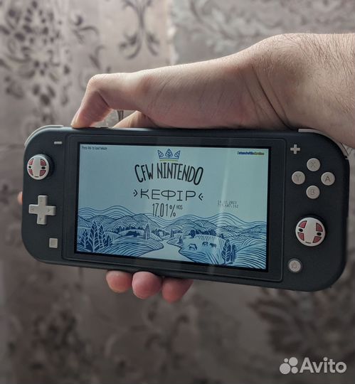Nintendo Switch Lite прошитая + 256gb