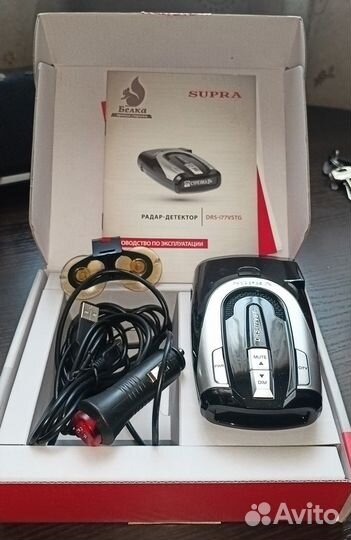 Радар-детектор с GPS Supra DRS-i77vstg