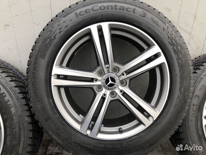 Новые оригинальные колеса на Mercedes GLC R18