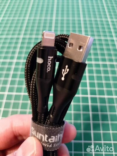 Кабель hoco lightning-usb (для iPhone)
