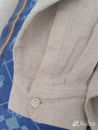 Новая блуза из льна HM