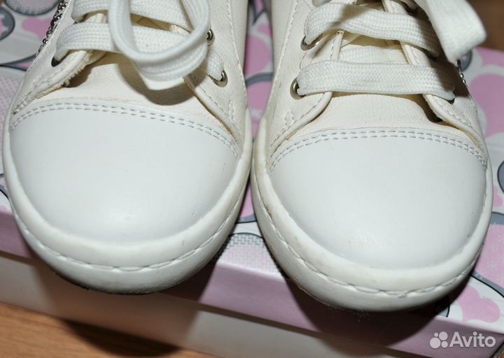 Белые кеды для девочки Сказка 28