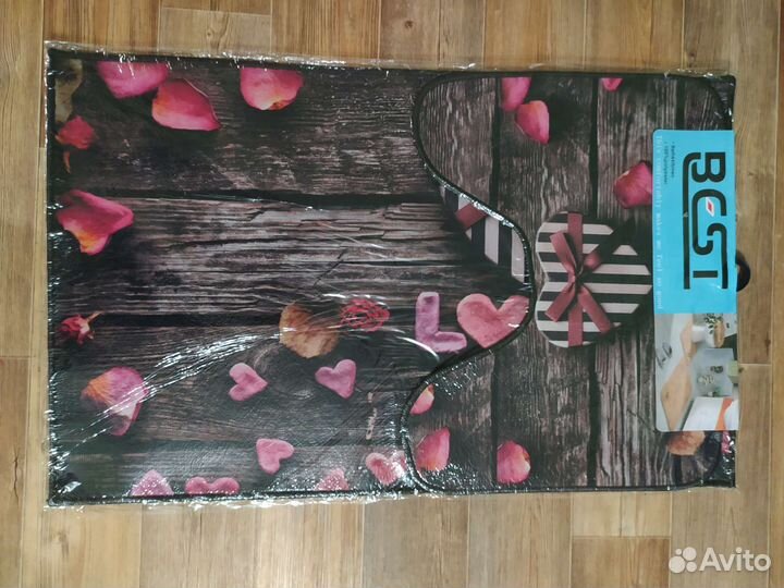 Комплект ковриков для ванной и туалета