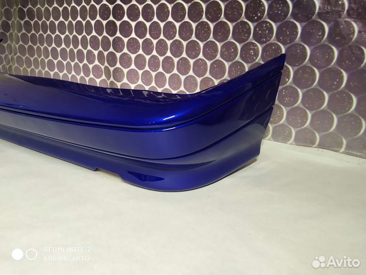 Задний бампер ваз 2113 2114 Белое облако Новый