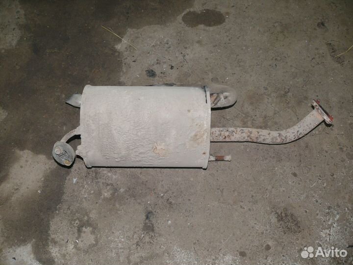 Глушитель Chevrolet Spark II 2005-2009 с дефектом