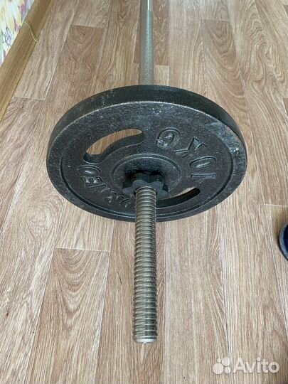 Гриф для Штанга с Блинами по 10 кг