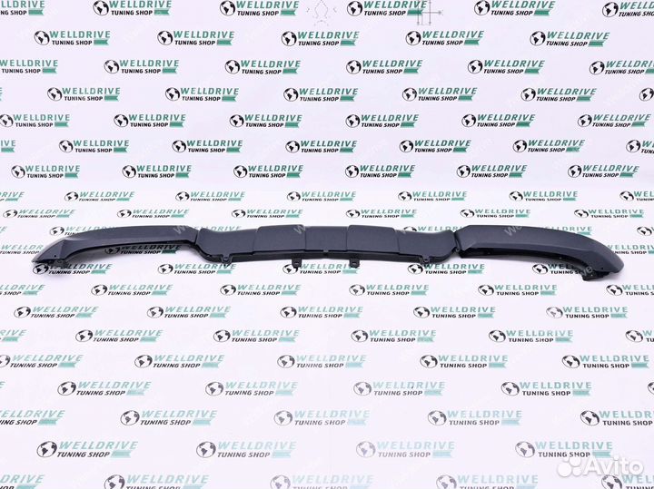 Губа передняя BMW X5 E70 без М пакета под покраску