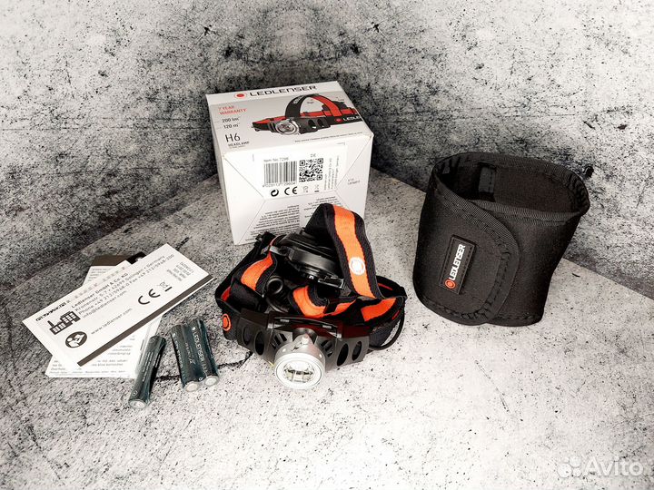 Led Lenser H6 Фонарь налобный Новый