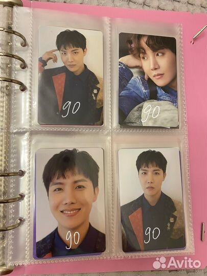 Официальные карты bts