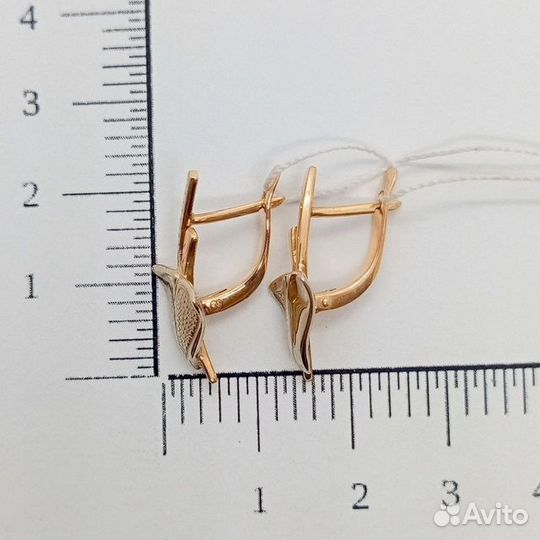 Серьги Золото