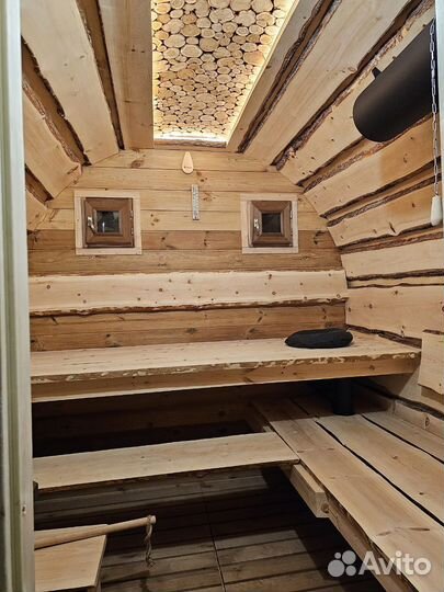 Кедровые бани на дровах с фурако