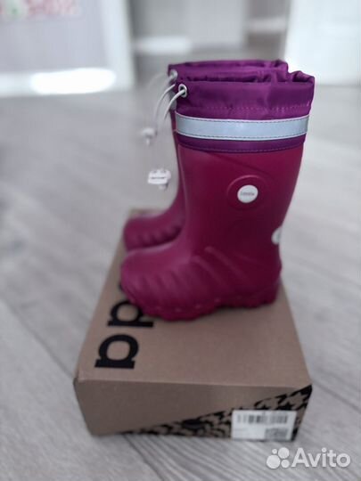 Детские резиновые сапоги 23 размер