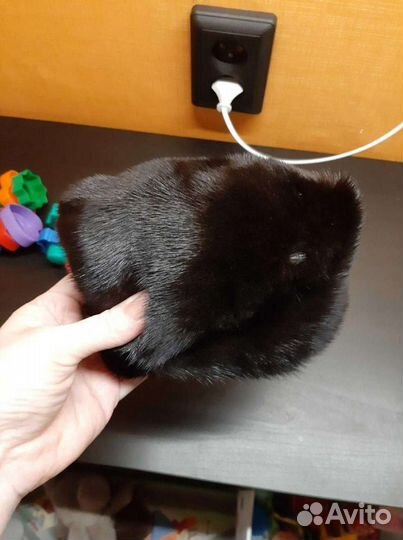 Норковая шапка 56-58