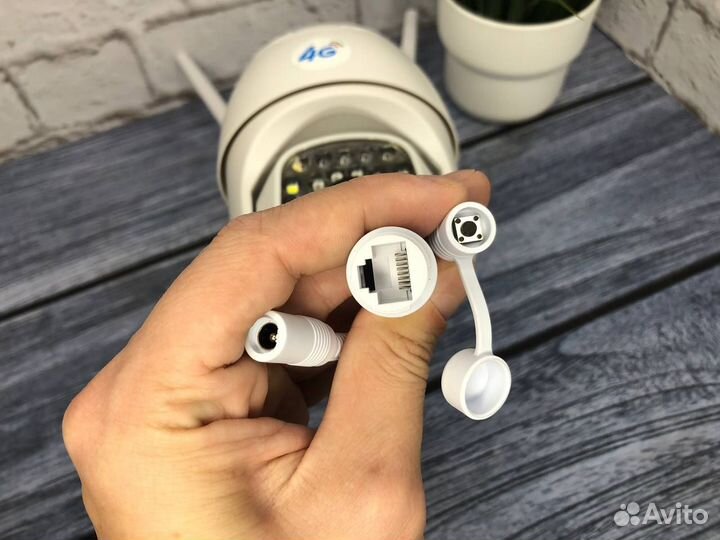 Камера видеонаблюдения 4G с симкартой уличная