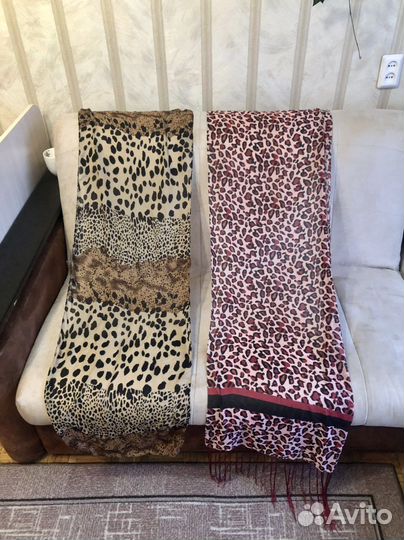 Платки, палантины 9 штук