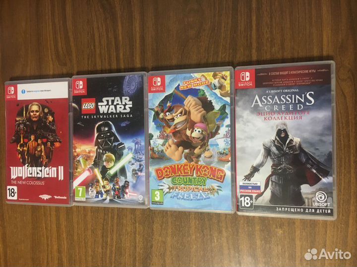 Игры PS Xbox Switch
