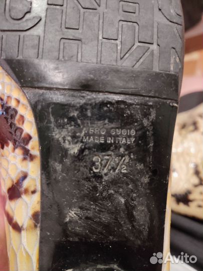 Итальянские сапоги Vero Cuoio 37,5