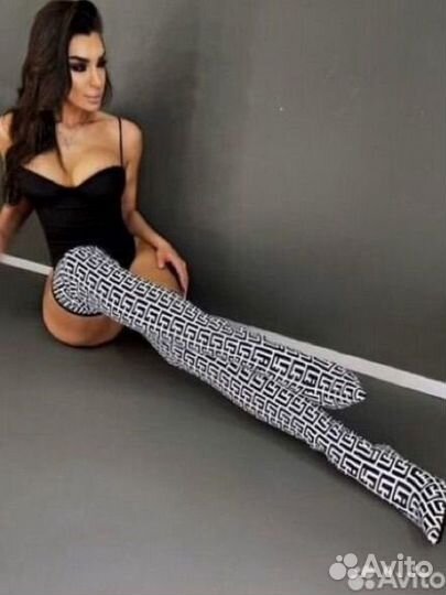 Сапоги ботфорты