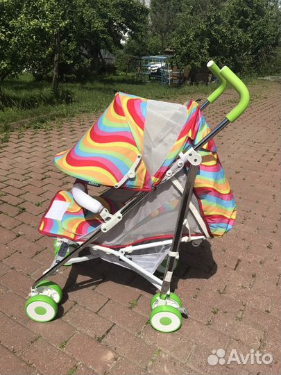 Прогулочная коляска трость новая