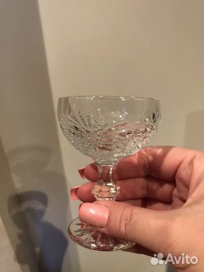 Хрустальные рюмки СССР