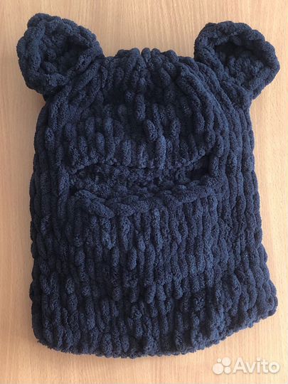 Повязка на голову, митенки, балаклава, шапка